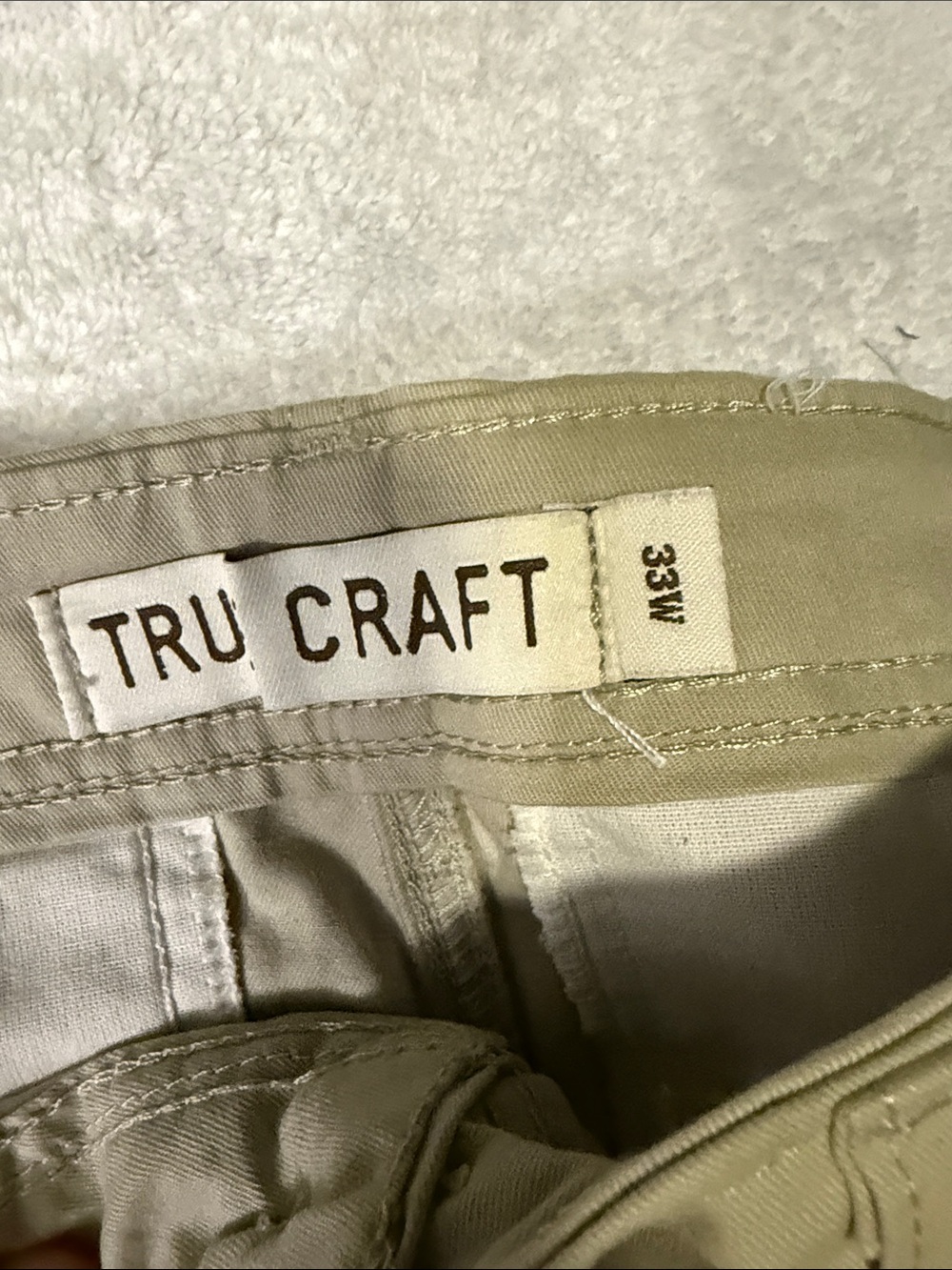 True Craft Men’s Chino Pants - Olive Green - Picture 3 of 8